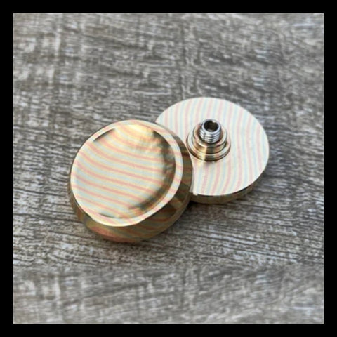 Boomerang Button Set  -  Mokume