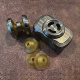 NEW 13T - Button Extenders - Brass