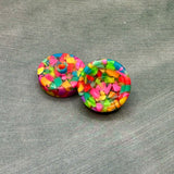 Confetti Phantom Smooth Buttons & Bead Combo